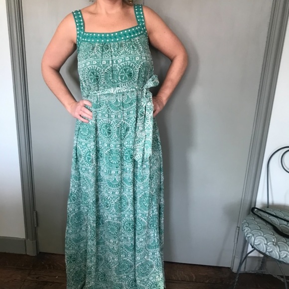 Tory Burch silk  maxi dress - Picture 1 of 6